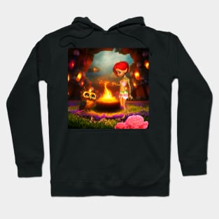 The Amazing Adventures of Fairy and Fire Owl Hoodie